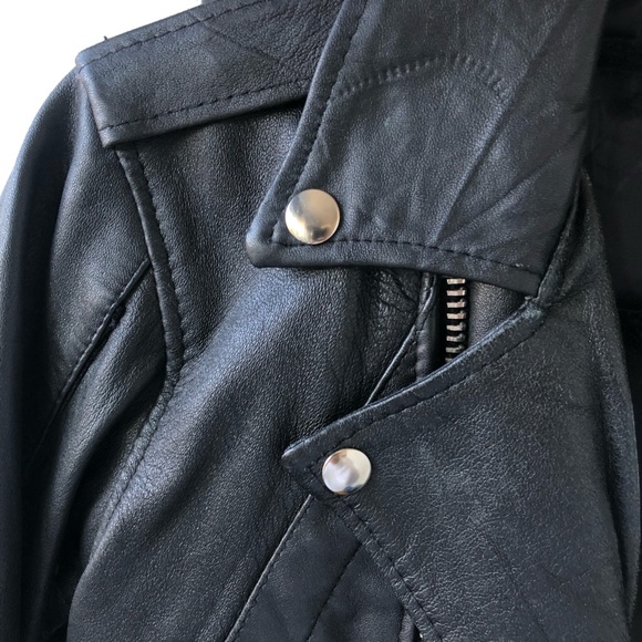 Pele Che Coco Reworked Leather Jacker - Picture 5 of 9